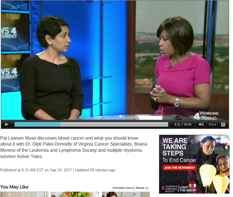 Dipti Patel Interview Nbc4
