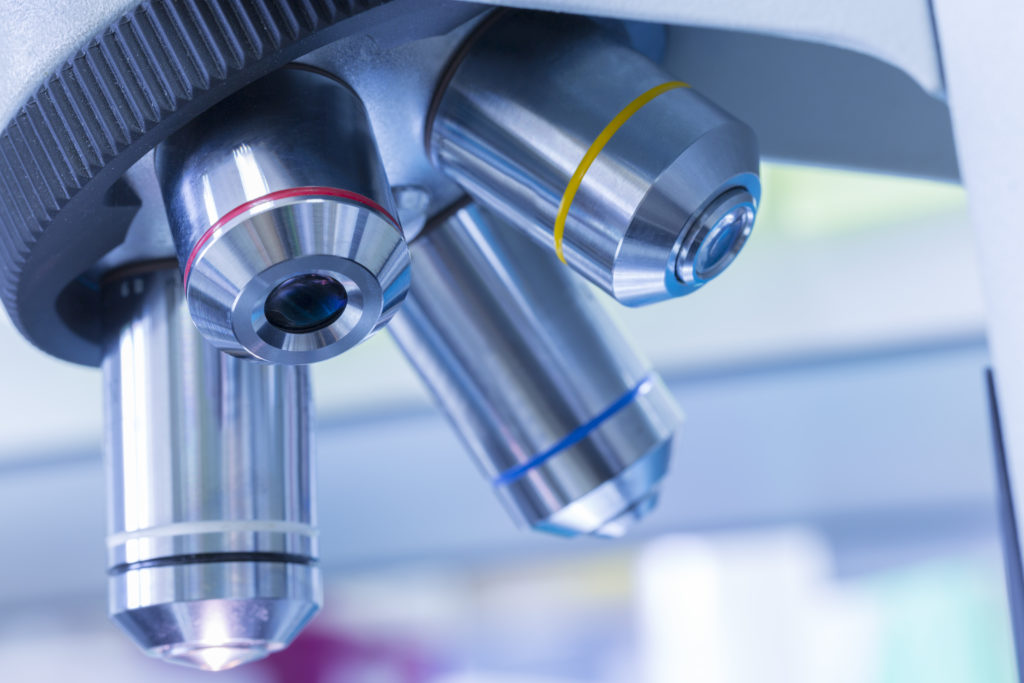 Microscopes in Laboratory