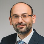 Portrait of M. Adham Salkeni, MD, FRCPC