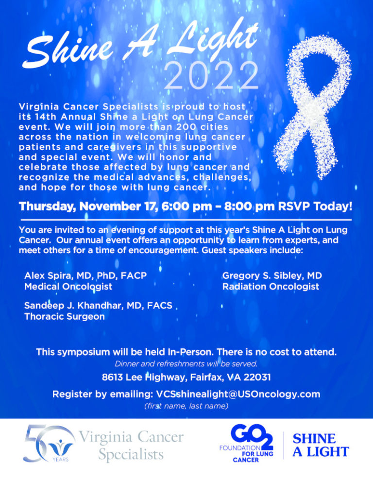 thumbnail of Shine A Light on Lung Cancer invitation 2022 In Design