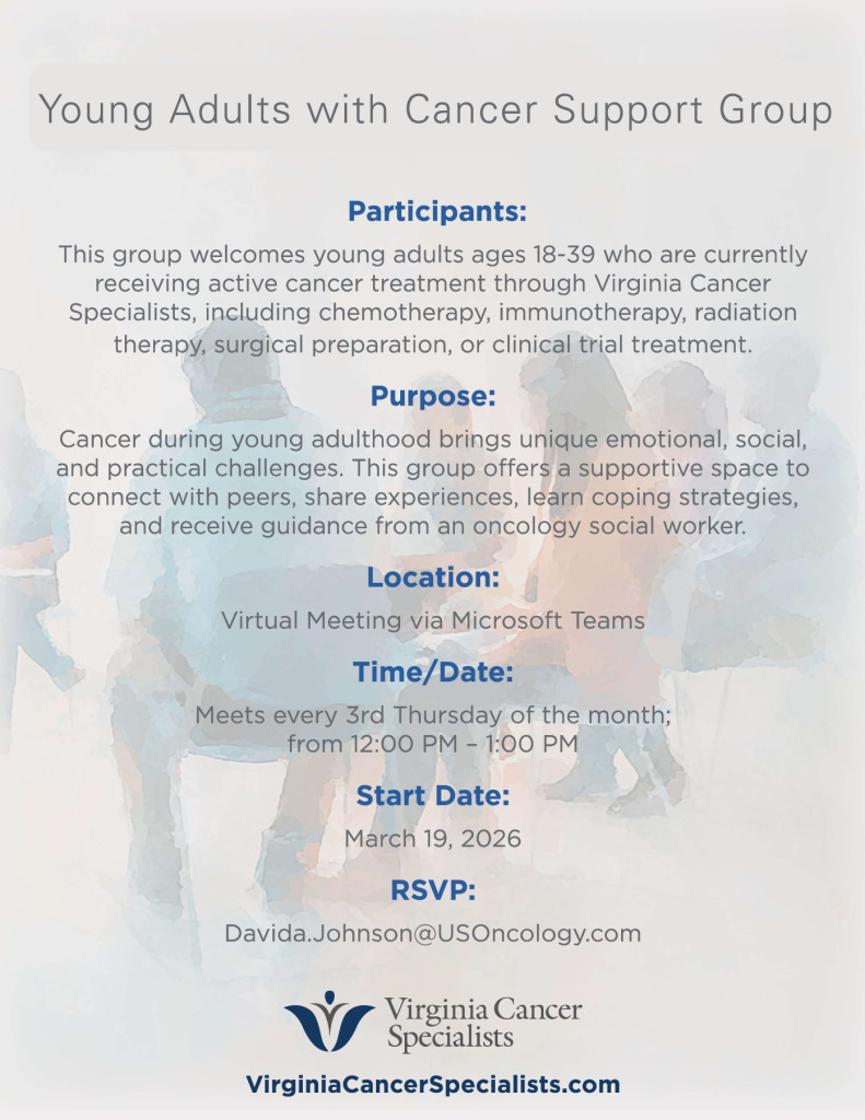 young adults cancer support flyer 1 pdf